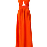Monochrome - Orange Vera Dress