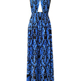 Siciliana - Barocco Azzurro Vera Dress