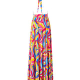 Riviera Vibrante - Capri Swirl Vera Dress