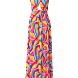 Riviera Vibrante - Capri Swirl Vera Dress