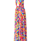 Riviera Vibrante - Capri Swirl Vera Dress