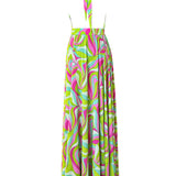 Riviera Vibrante - Lime Mare Vera Dress