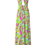 Riviera Vibrante - Lime Mare Vera Dress