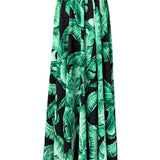 Jungle - Black Palm Vera Skirt