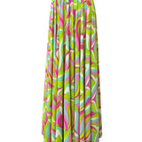 Riviera Vibrante - Lime Mare Vera Skirt