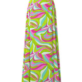 Riviera Vibrante - Lime Mare Vera Skirt
