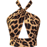 Safari - Brown Leopard Vera Top