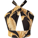Jungle – Gold Palm Vera Top