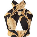 Jungle – Gold Palm Vera Top
