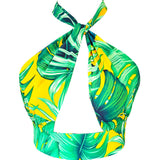 Jungle - Monstera Yellow Vera Top
