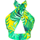 Jungle - Monstera Yellow Vera Top