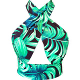 Jungle - Monstera Black/Geen Vera Top