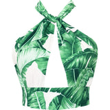 Jungle - Green Palm Vera Top