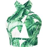 Jungle - Green Palm Vera Top