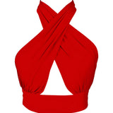 Monochrome - Red Vera Top