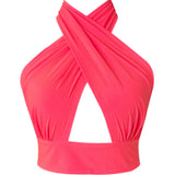 Monochrome - Raspberry Vera Top