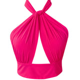 Monochrome - Hot Pink Vera Top