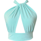Monochrome - Azure Vera Top