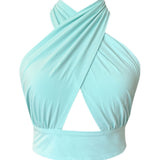 Monochrome - Azure Vera Top