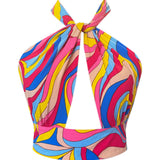 Riviera Vibrante - Capri Swirl Vera Top
