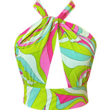 Riviera Vibrante - Lime Mare Vera Top