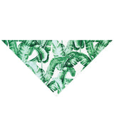 Jungle - Green Palm Scarf (Off-White)