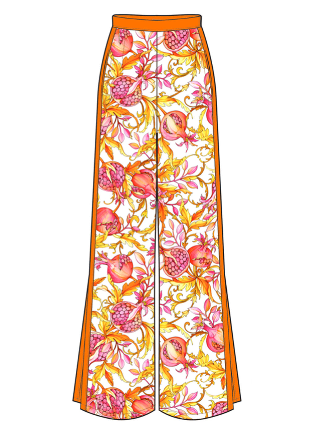 Euphoria - Forbidden Fruit Pants (Neon Orange)