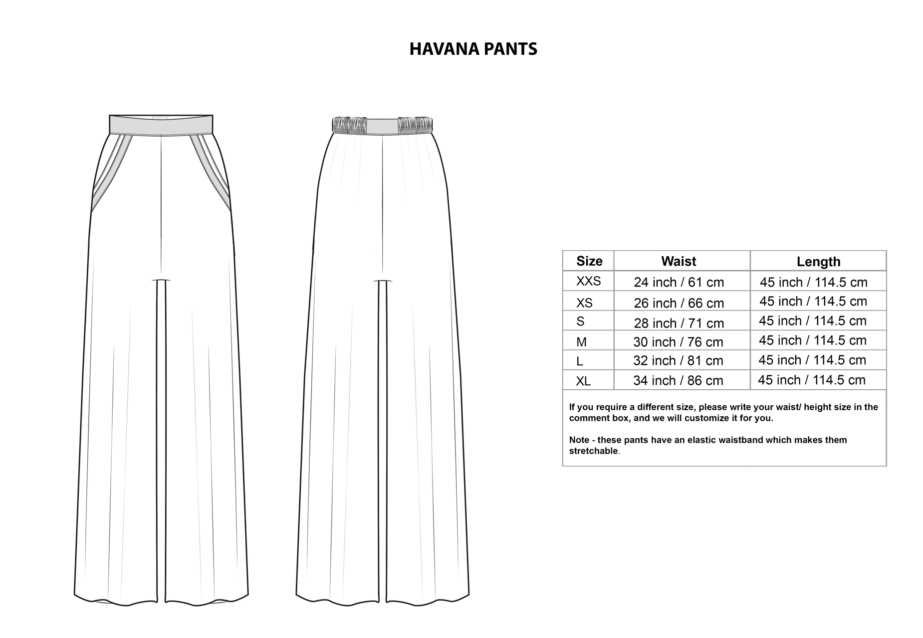 Havana Pants - BeMystique Kaftans