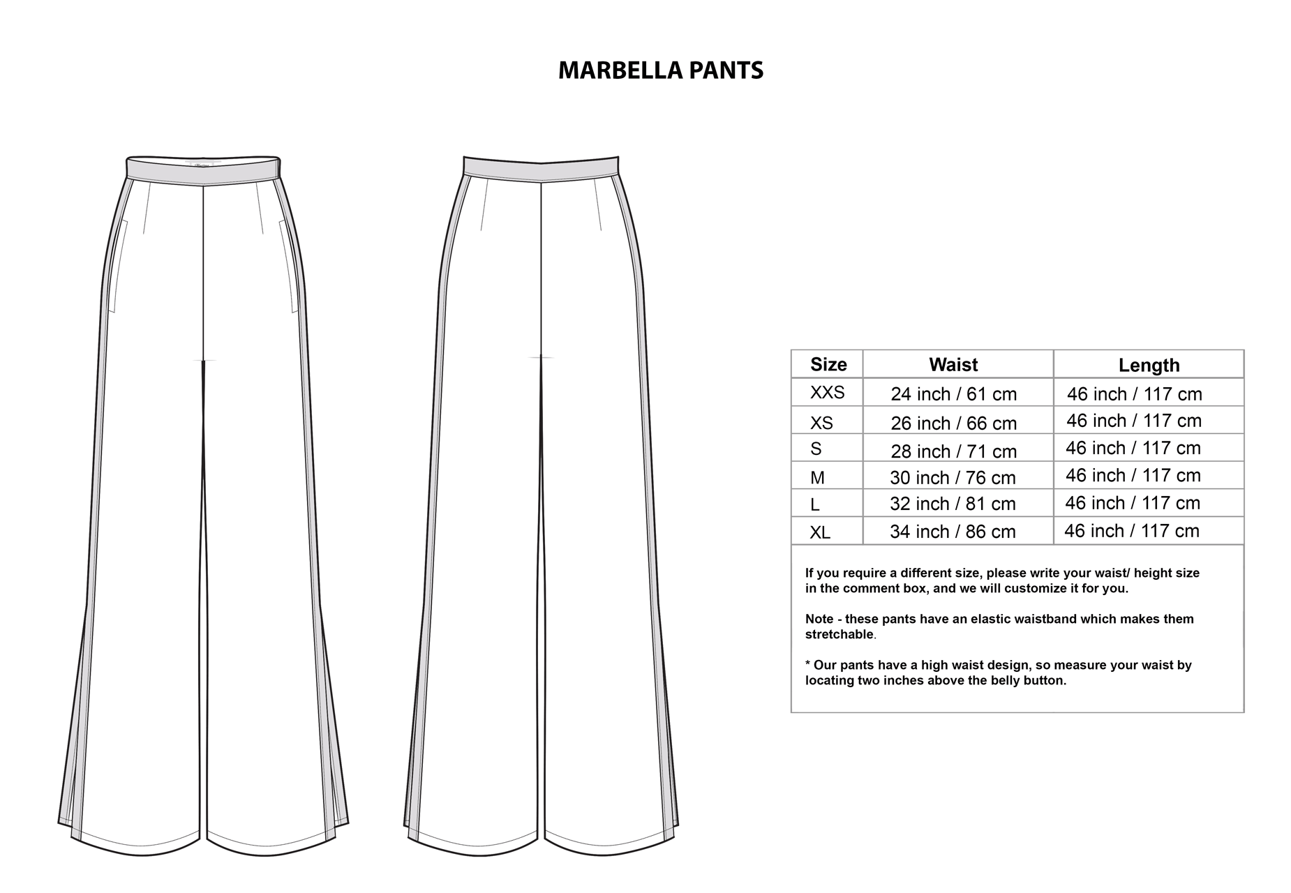Marbella Pants - BeMystique Resortwear